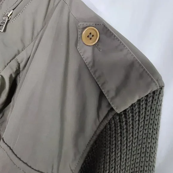 Theory Mixed Media Sweater Jacket